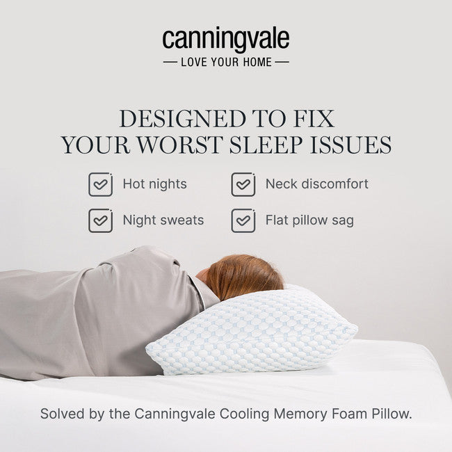 Canningvale Cooling Memory Foam Pillow
