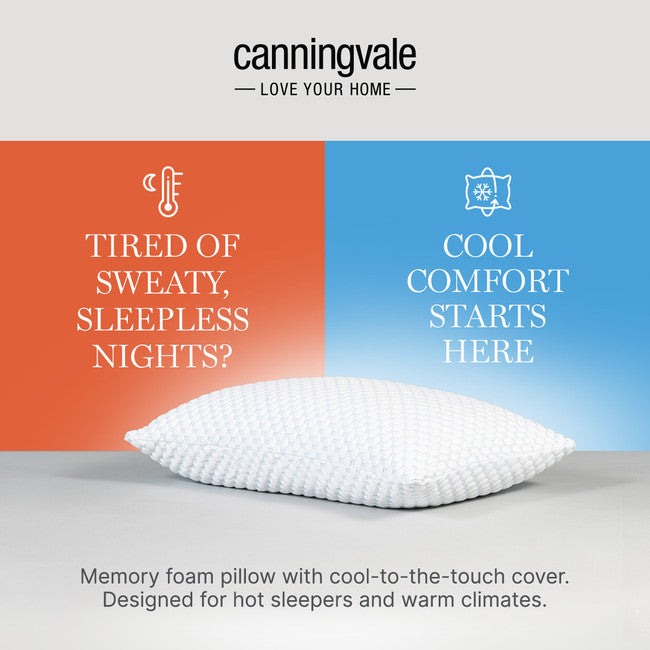 Canningvale Cooling Memory Foam Pillow