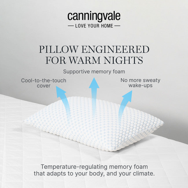 Canningvale Cooling Memory Foam Pillow