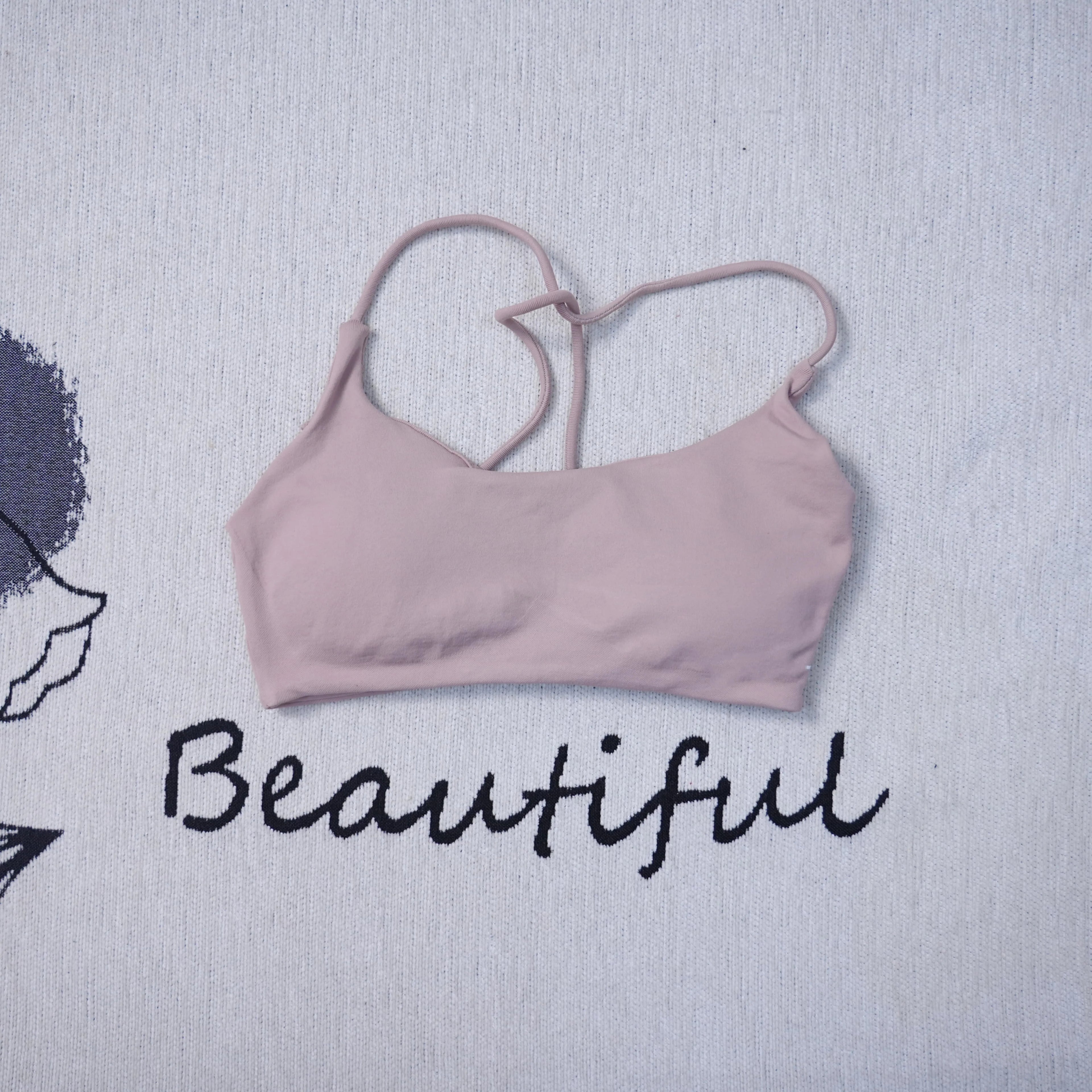 Impact Sports Bra Women's Seamless High Elastic Yoga Bras Workout Gym Running Breathable Supportive Activewear Top