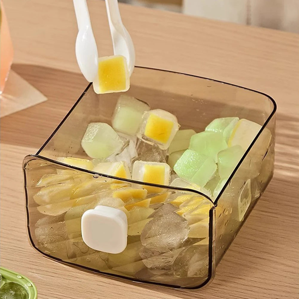 Ice Cube Maker with Storage Drawer