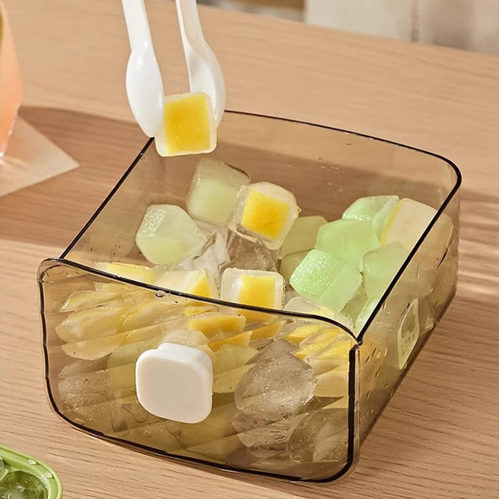 Ice Cube Maker with Storage Drawer
