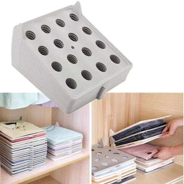 Stackable Clothes Organizer Board