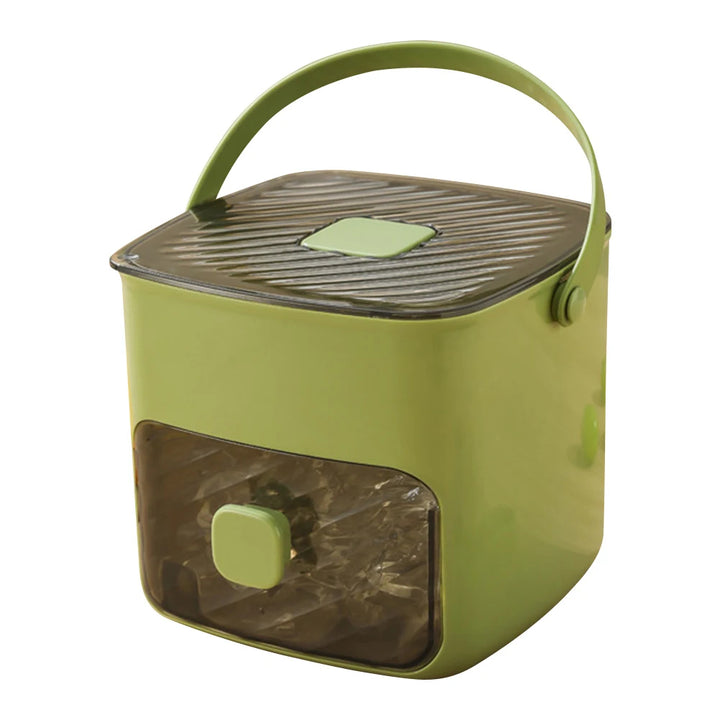 Ice Cube Maker with Storage Drawer