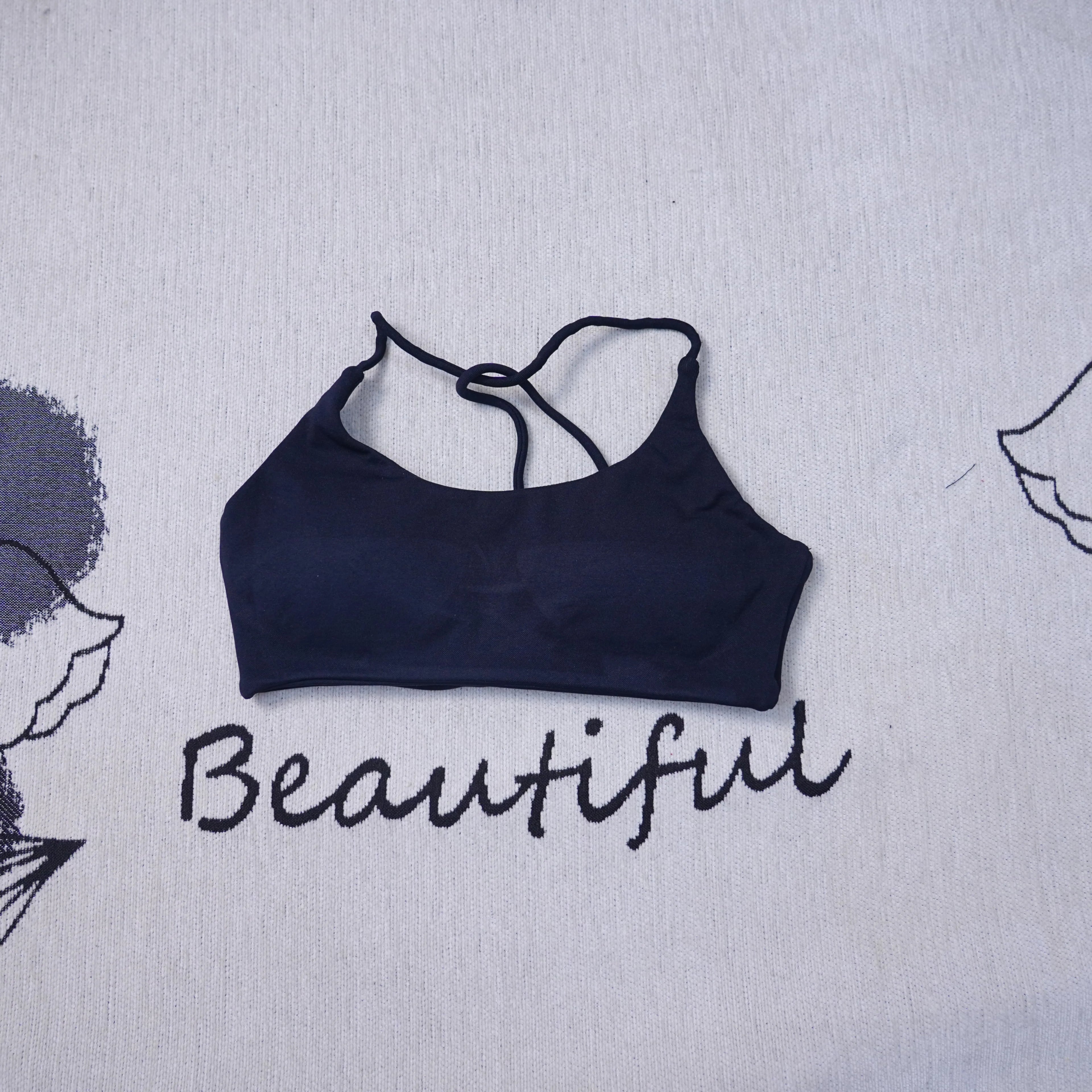 Impact Sports Bra Women's Seamless High Elastic Yoga Bras Workout Gym Running Breathable Supportive Activewear Top