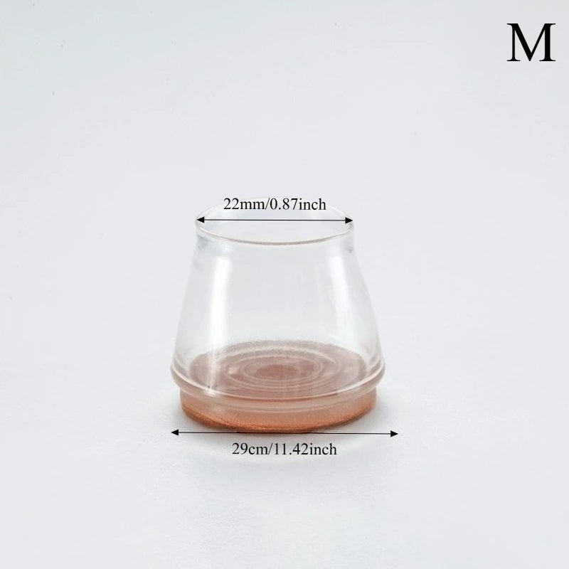 Silicone Chair Leg Caps Floor Protectors