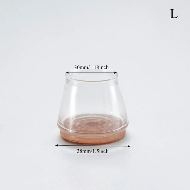 Silicone Chair Leg Caps Floor Protectors