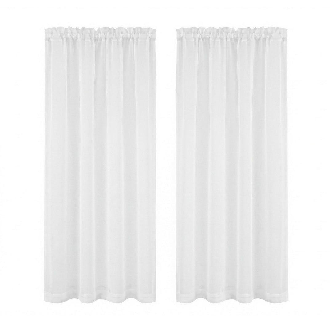 Artiss Blockout Curtains 2X 132x160cm Light Filtering Window Drapes Rod Pocket