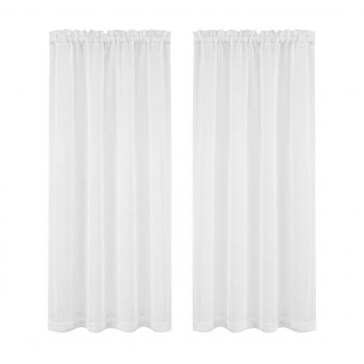Artiss Blockout Curtains 2X 132x160cm Light Filtering Window Drapes Rod Pocket