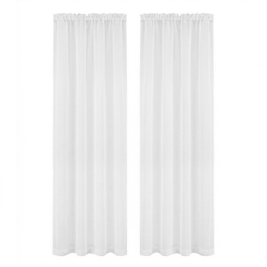 Artiss Blockout Curtains 2X 132x213cm Light Filtering Window Drapes Rod Pocket