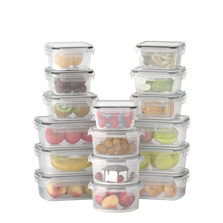 5-Star Chef Food Storage Container Set 16PCS - Airtight BPA-Free Kitchen Organiser