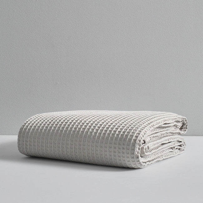 Canningvale Luxury Cotton Waffle Blanket