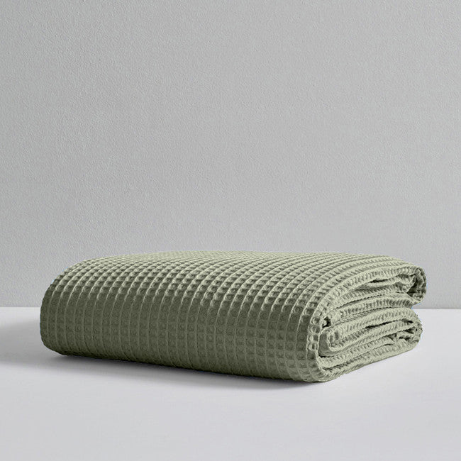 Canningvale Luxury Cotton Waffle Blanket