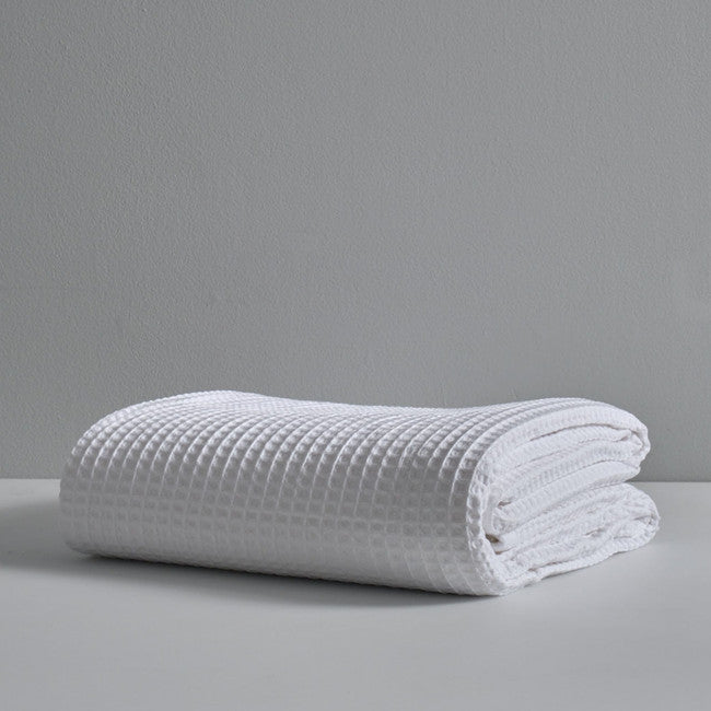 Canningvale Luxury Cotton Waffle Blanket