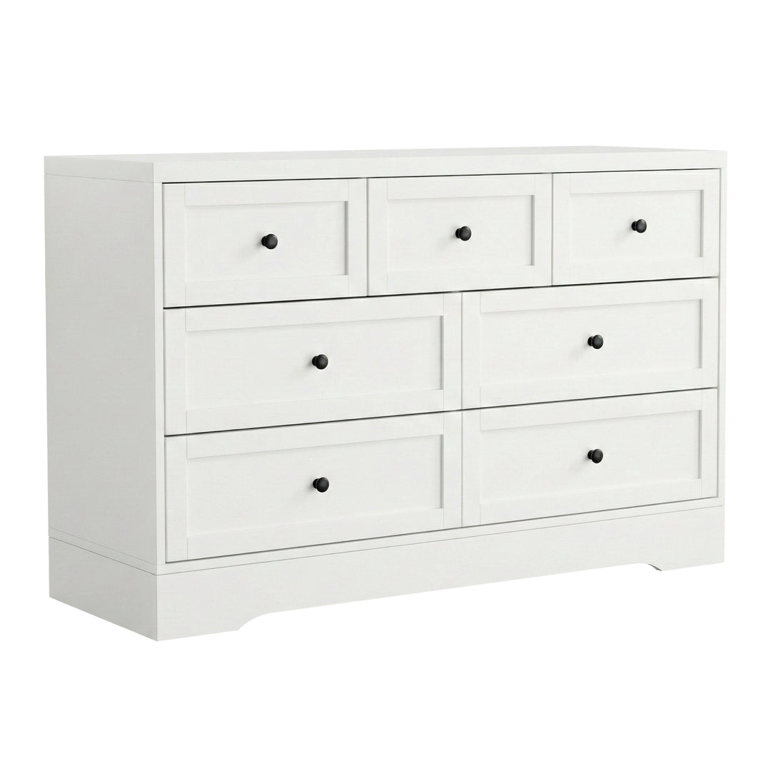 Artiss 7 Chest of Drawers Dresser Table White