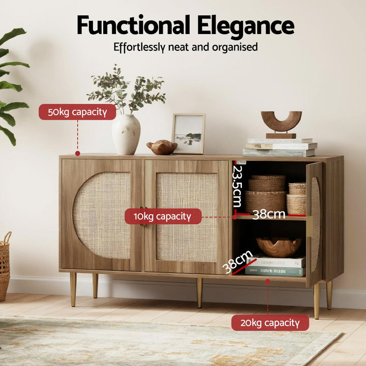 Artiss Buffet Sideboard 3 Doors - ANYA