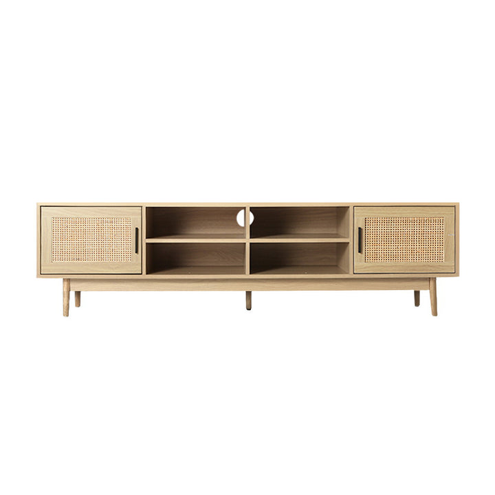 Artiss TV Cabinet Entertainment Unit 180cm Rattan Cole