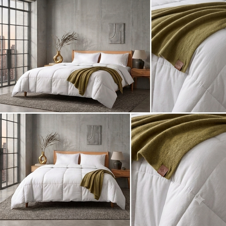 Bedding Quilt, 200GSM Summer Duck Down Feather Doona Insert