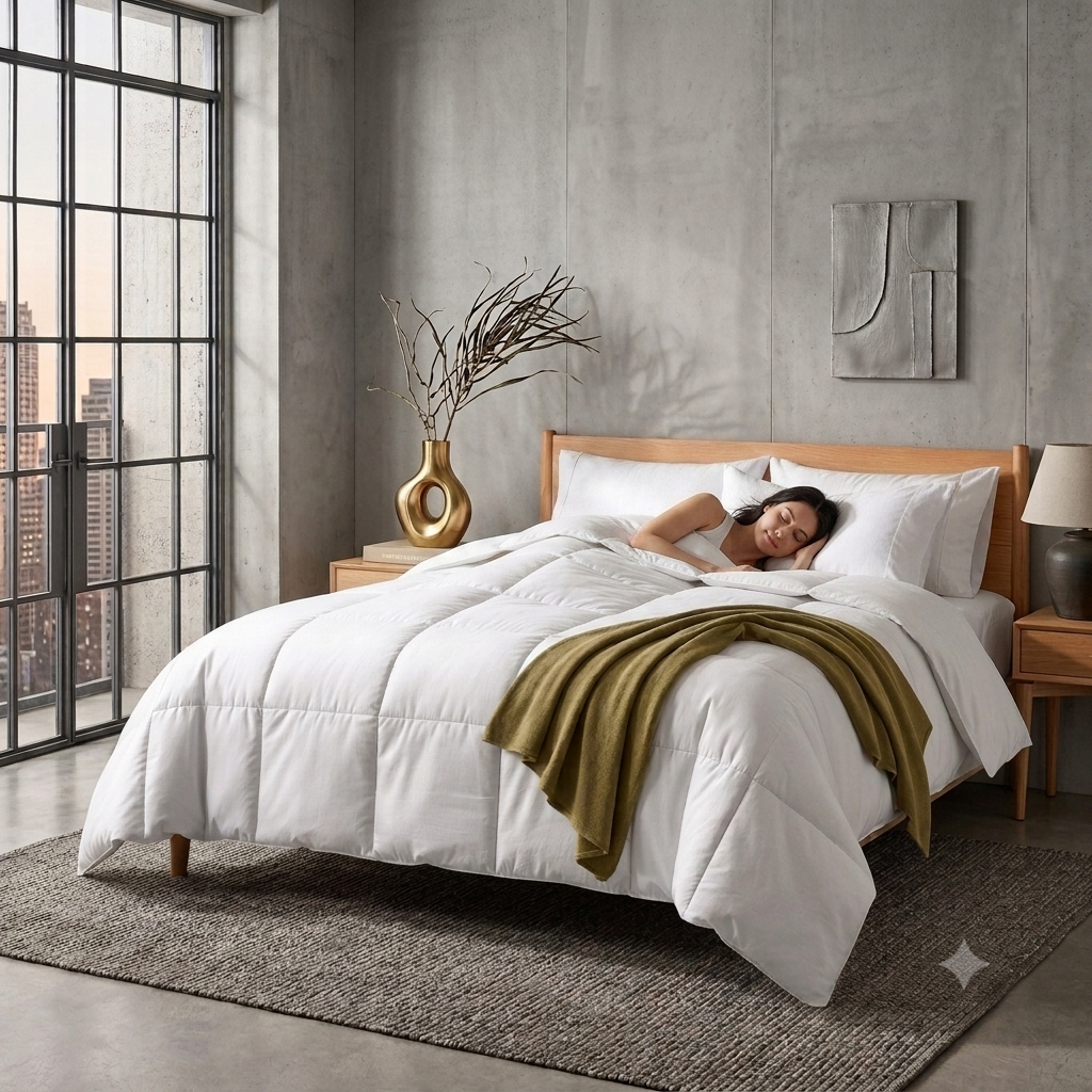 Bedding Quilt, 200GSM Summer Duck Down Feather Doona Insert