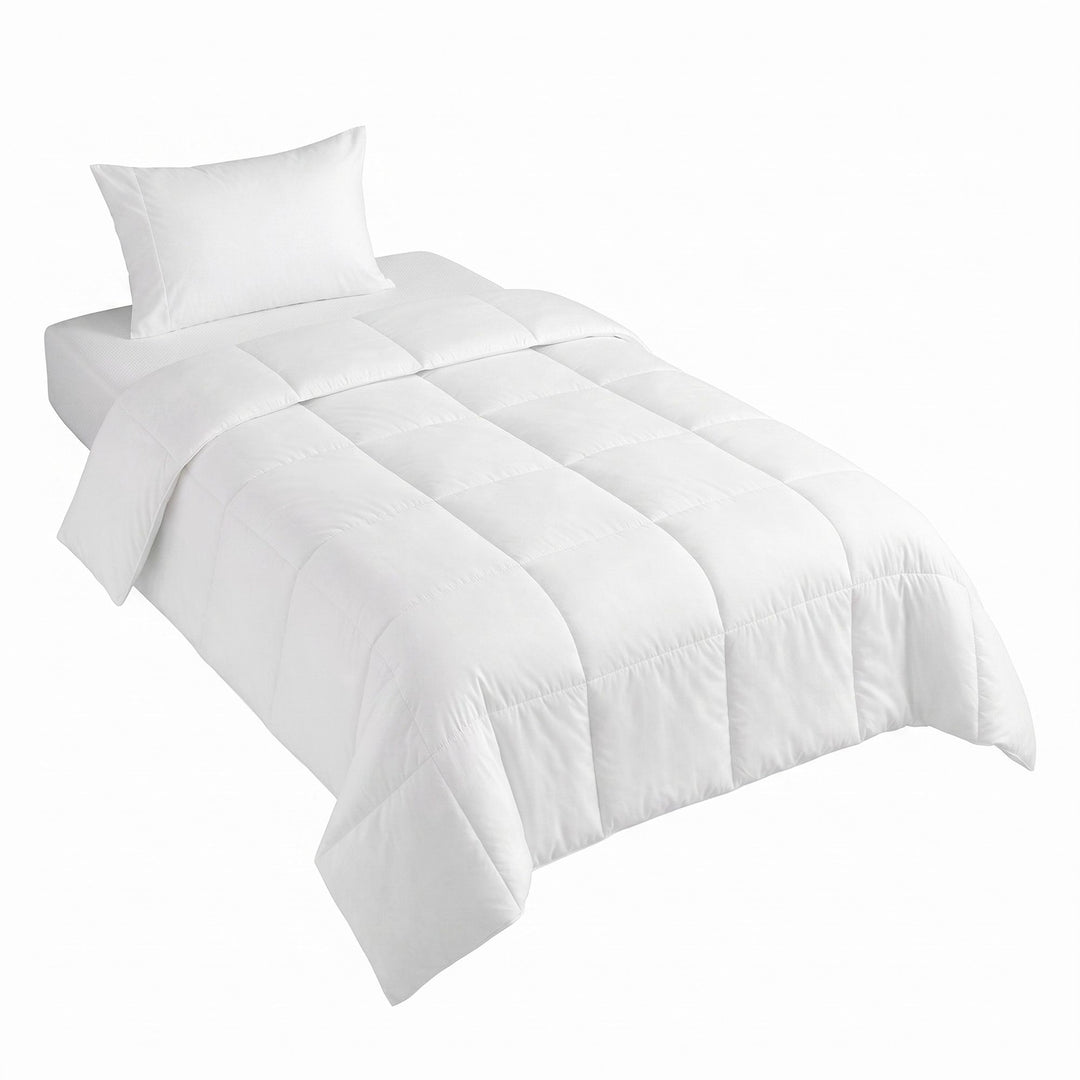 Giselle Bedding Single Quilt, 200GSM Summer Duck Down Feather Doona Insert