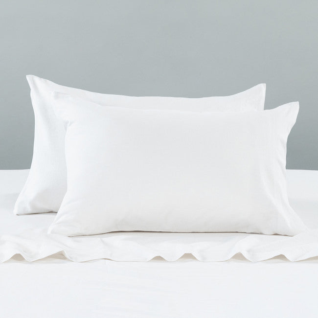 Canningvale French Linen Cotton Sheet Set - Sereno