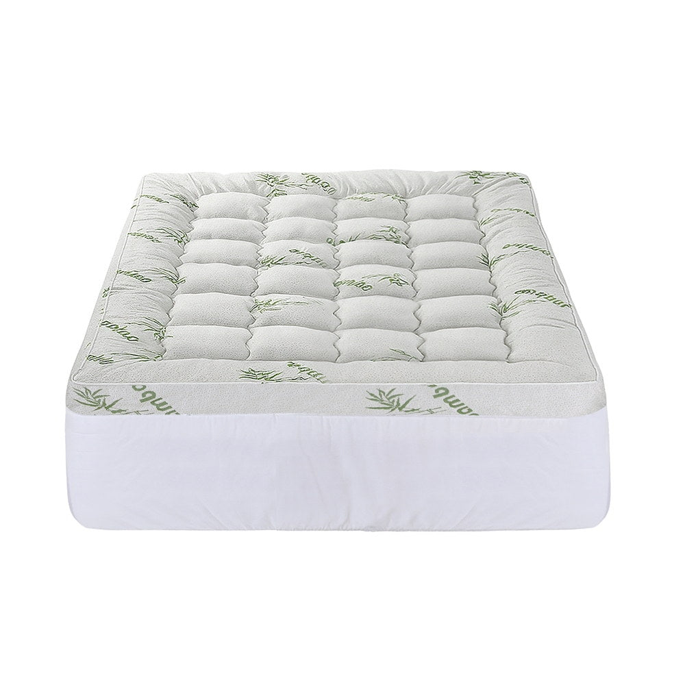 Giselle Mattress Topper 11cm Pillowtop toppers Bamboo Double