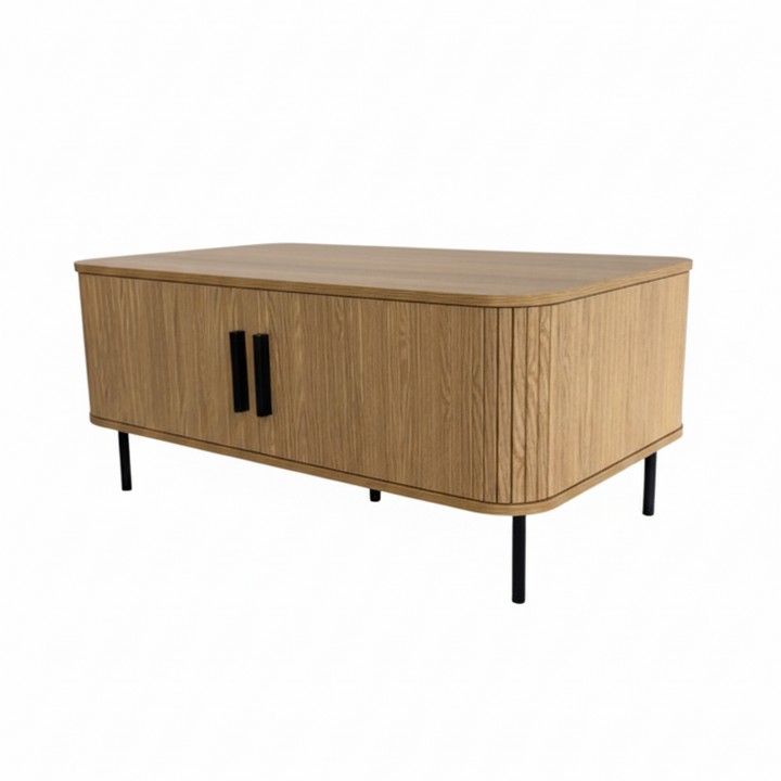 Florence 2 Door Coffee Table Oak