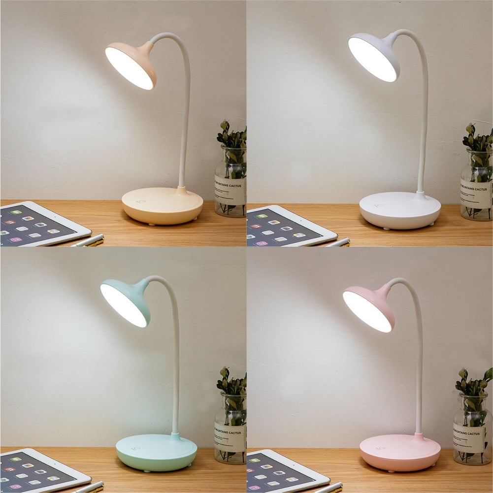 LED Desk Lamp with USB Ports, Touch Desk Lamps for Home Office with 3 Brightness Desk Light with Small Night Light, Reading Lamp Table Lamp for Bedroom Bedside Study