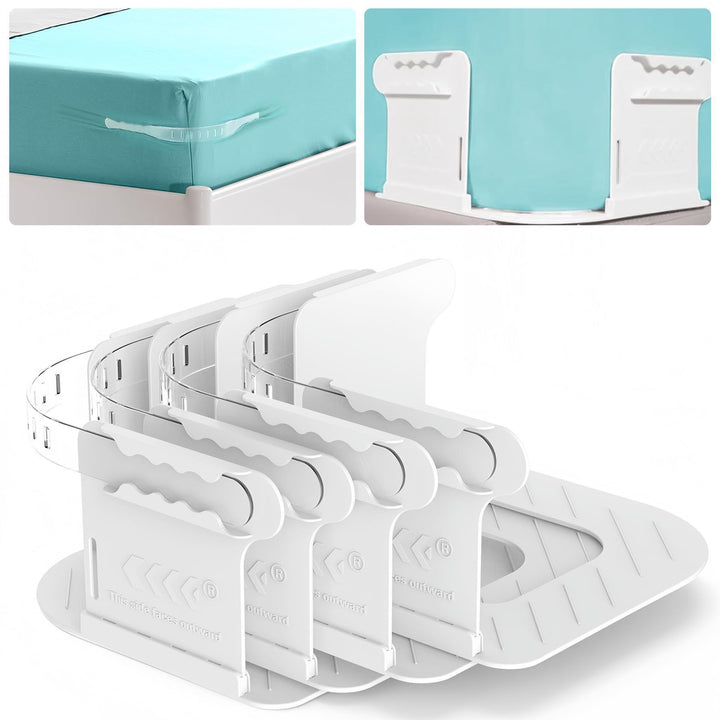 4Pcs Non-Slip Bed Sheet Fasteners, Household Sheet Holders
