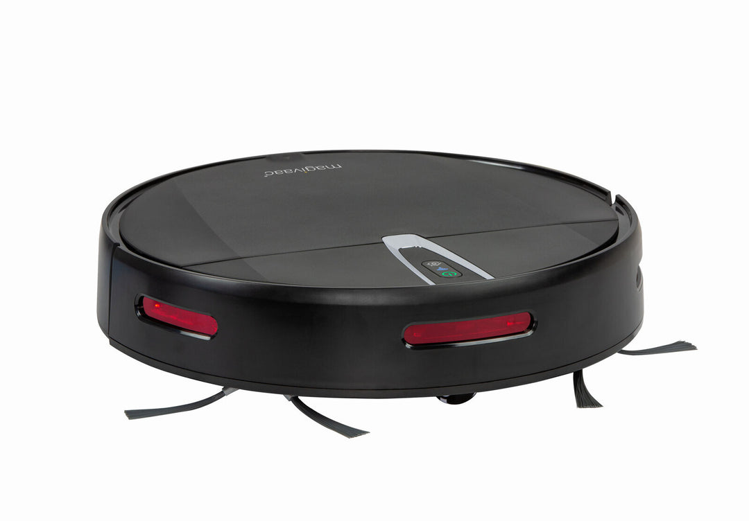 Smart Robot Vacuum Cleaner 3-in-1 with HEPA Filter & Mopping Pad Black