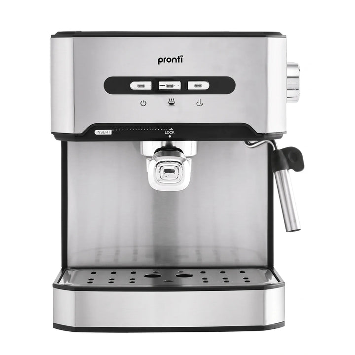 Pronti 1.6L Automatic Coffee Espresso Machine with Steam Frother