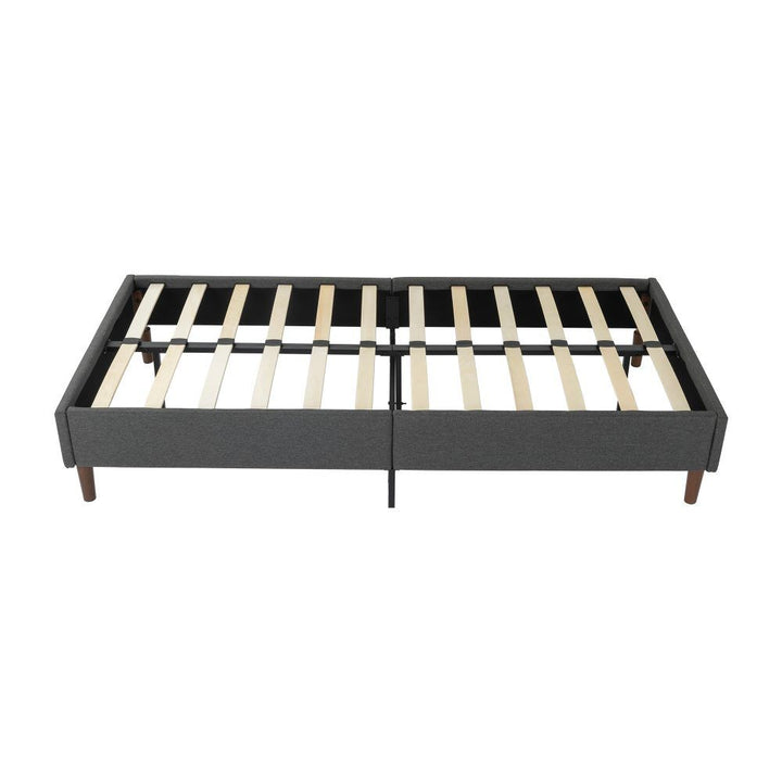 Bed Frame Foundation (Dark Grey) – Double