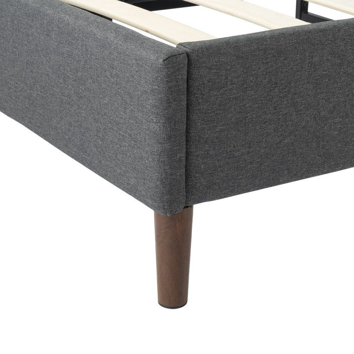 Bed Frame Foundation (Dark Grey) – Double