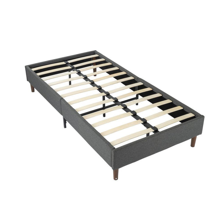 Bed Frame Foundation (Dark Grey) – Queen