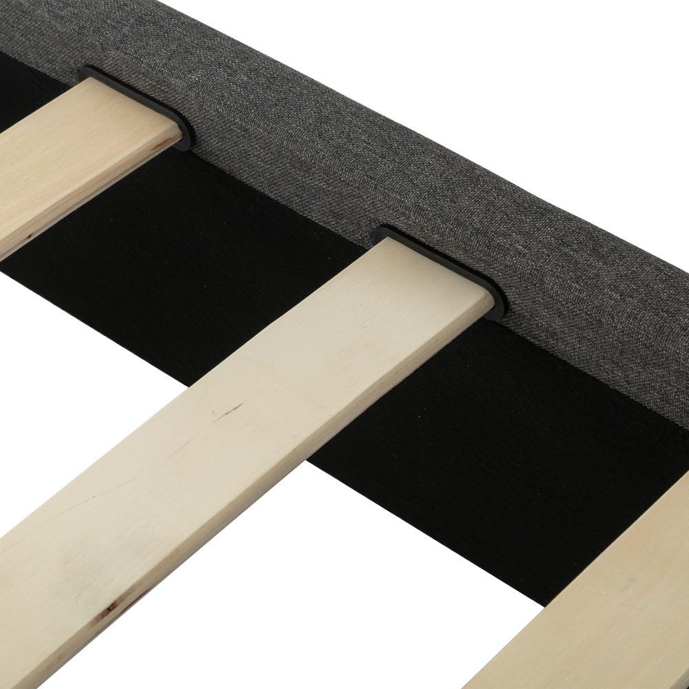 Bed Frame Foundation (Dark Grey) – Queen