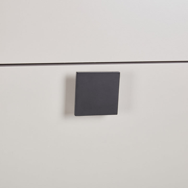 TV Cabinet with Storage Drawer Open Shelve Cabinet MDF in Champagne Colour