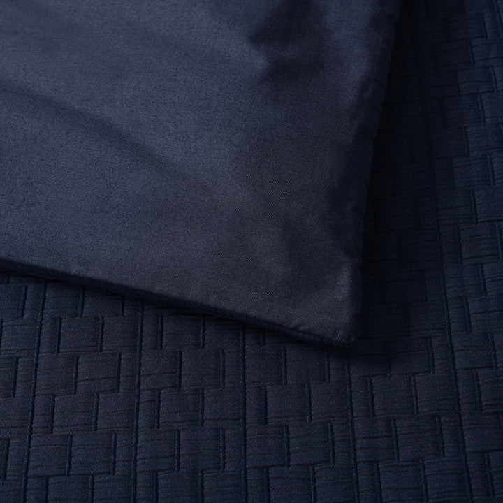 Bianca Burleigh Ink Jacquard Quilt Cover Set