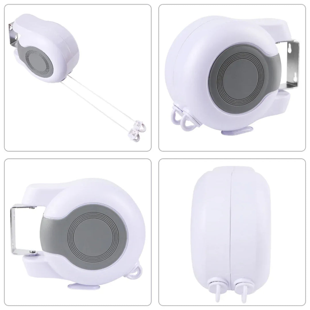 Double Clothes Line Wall Hanger Retractable Clothesline Clothes Dryer 13m Indoor