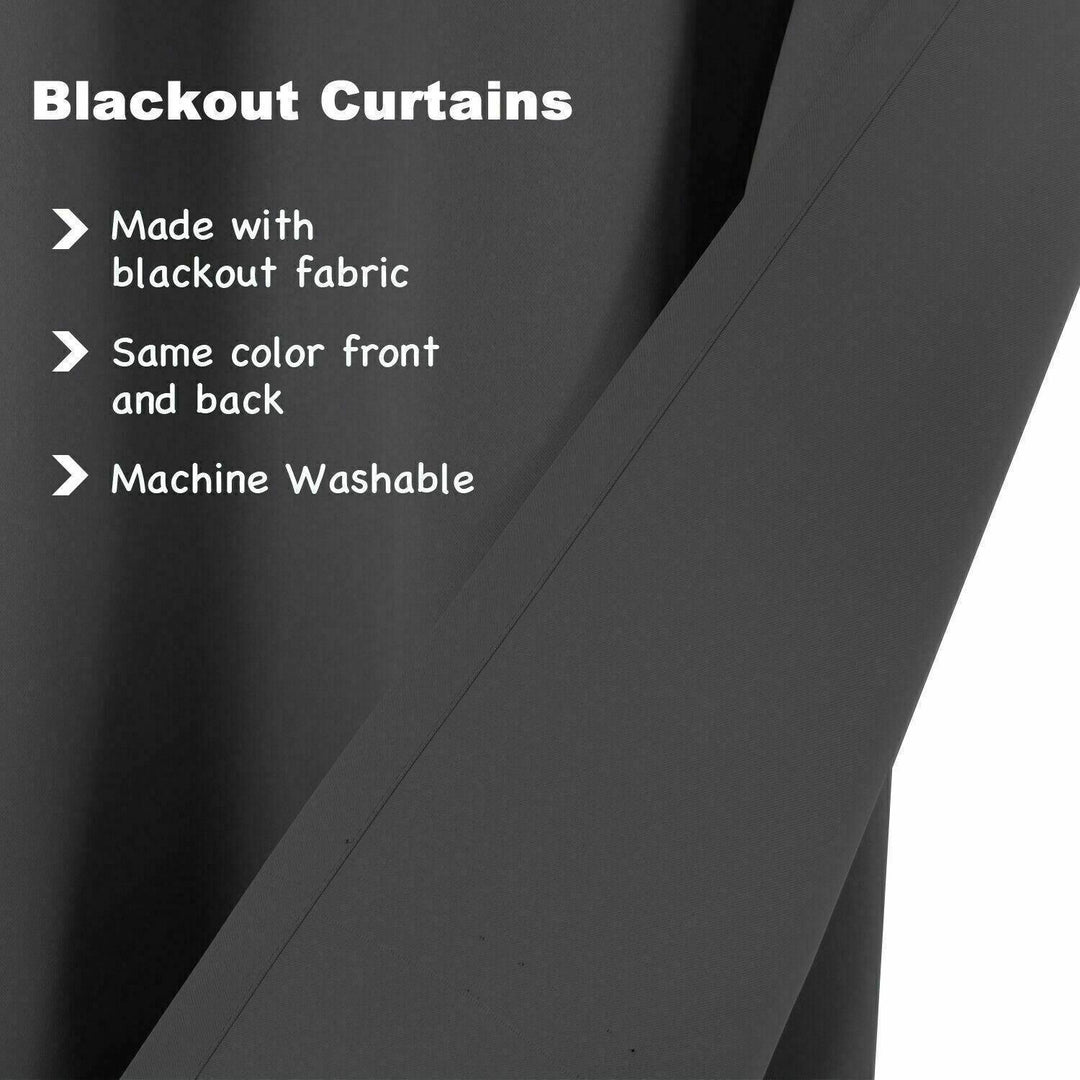 2pcs Semi Blackout Curtain Fabric Solid Colour Home Decor Drapes for Living Room - Red - 132x160cm