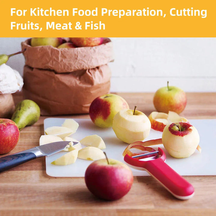 Plastic Cutting Board Small Size Chopping Board for Kitchen Food Prep Home Use - 33x20cm