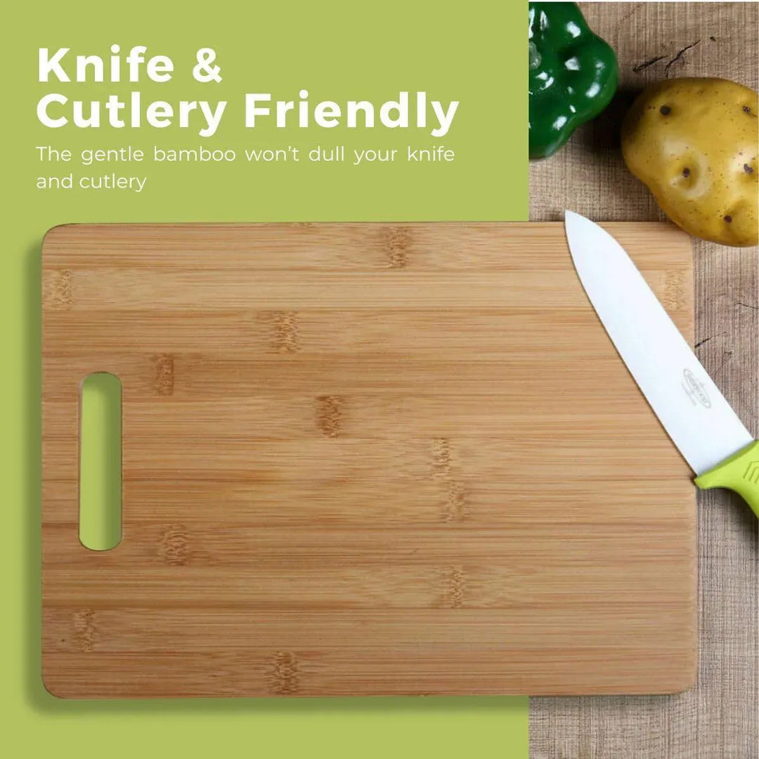 Household Cutting Board Set 3PCS Square Wooden Kitchen Chopping Boards For Food
