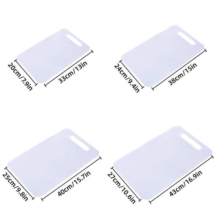 Plastic Cutting Board Small Size Chopping Board for Kitchen Food Prep Home Use - 40x25cm