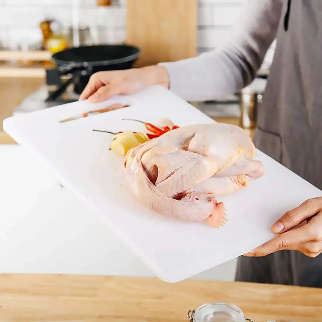Plastic Cutting Board Small Size Chopping Board for Kitchen Food Prep Home Use - 43x27cm