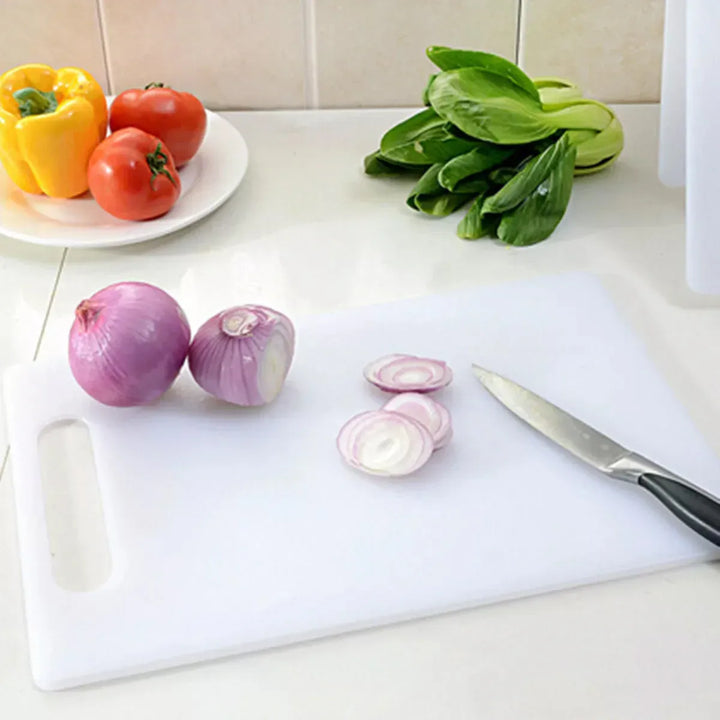 Plastic Cutting Board Small Size Chopping Board for Kitchen Food Prep Home Use - 43x27cm