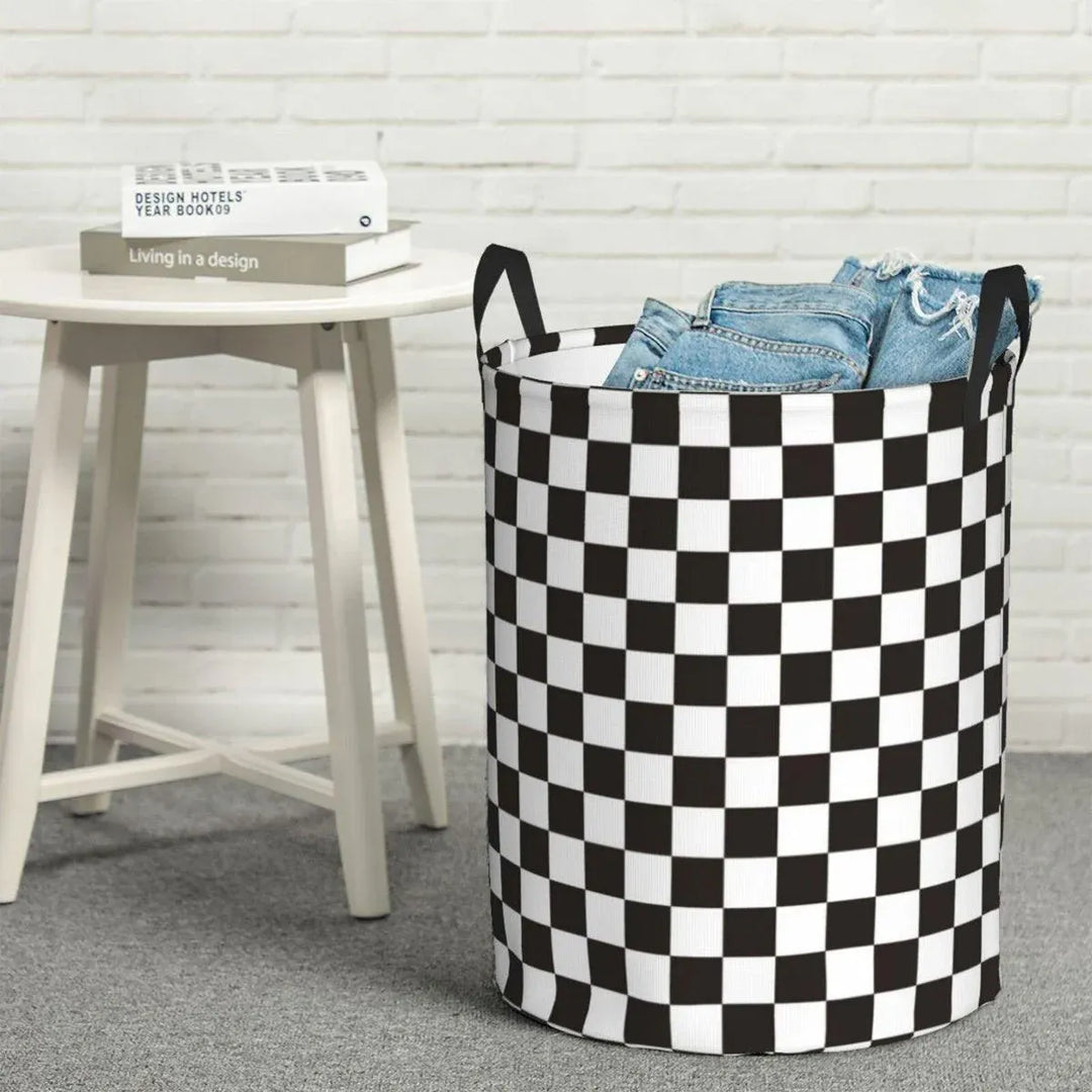 Foldable Laundry Basket - Cars Design Storage Bin for Clothes & Toys