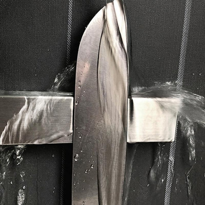 Stainless Steel Magnetic Knife Rack Holder - 30cm Kitchen Knife Storage