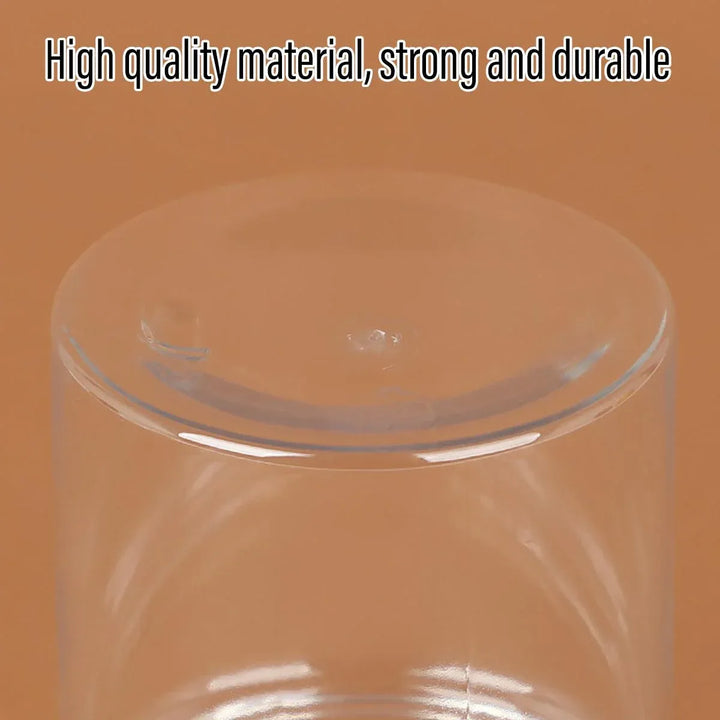 Wide Mouth Plastic Storage Bottles 50PCS - Transparent Airtight 1L Containers 1000ml