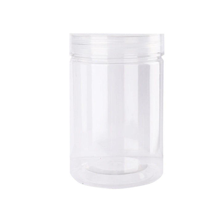 Wide Mouth Plastic Storage Bottles 50PCS - Transparent Airtight 1L Containers 1000ml
