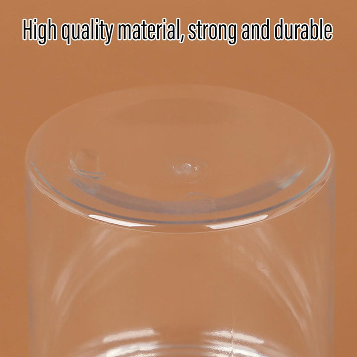 Wide Mouth Plastic Storage Bottles 50PCS - Transparent Airtight Food Containers 500ml
