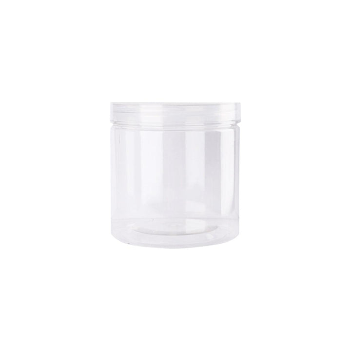 Wide Mouth Plastic Storage Bottles 50PCS - Transparent Airtight Food Containers 500ml